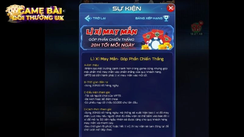 Khuyến mãi VIP79
